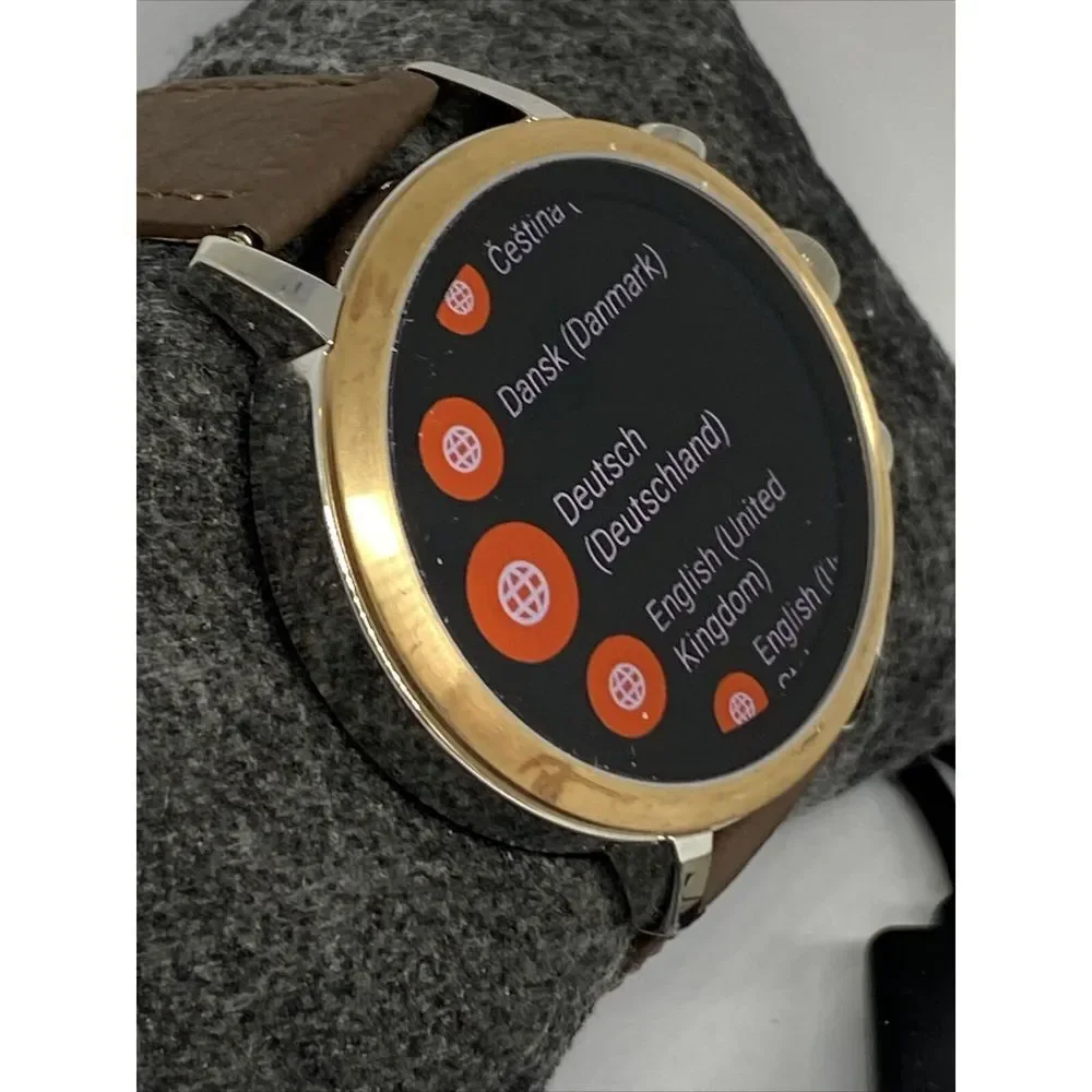 Fossil Gen 4 Authentic Digital Dial Smart Watch Custom Band FTW6016 DC913